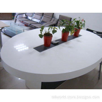 Modern Artificial Stone Rectangular Office Conference Table (TW-MATB-021)
